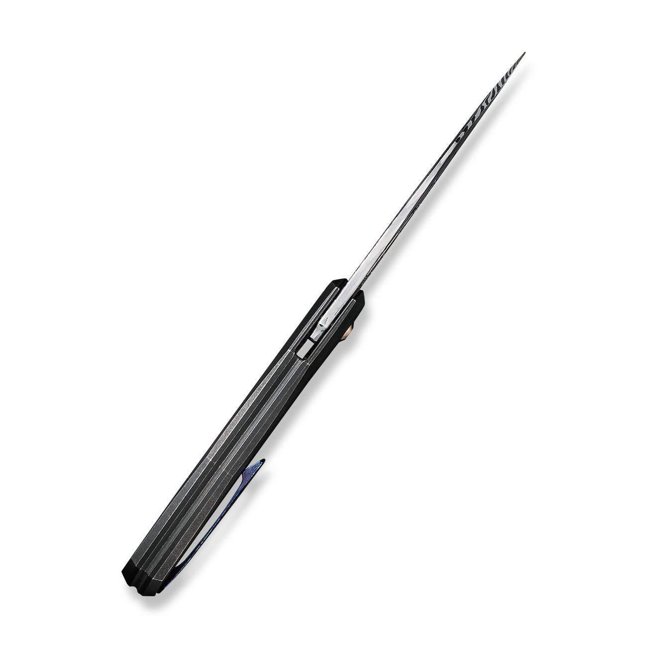 WEKNIFE Ignio 大马士革钢 钛柄 WE22042B-DS1 黑色 5282