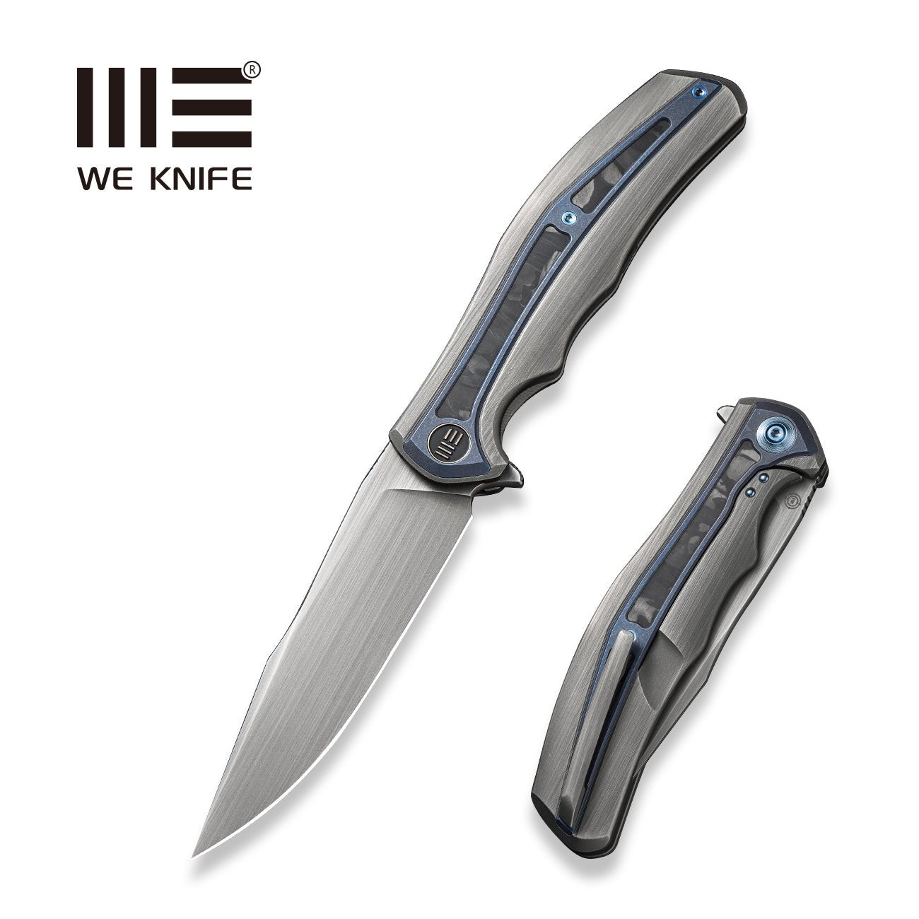WEKNIFE Zonda CPM-20CV 钛+碳纤维柄 WE22016-4 灰色 3504