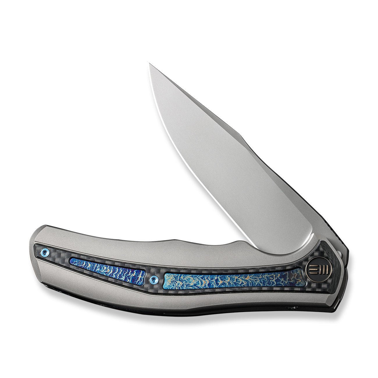 WEKNIFE Zonda  CPM-20CV钢 钛+碳纤维柄 WE22016-2 灰色 3431