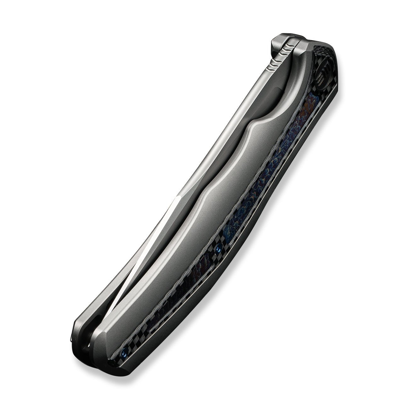 WEKNIFE Zonda  CPM-20CV钢 钛+碳纤维柄 WE22016-2 灰色 3431