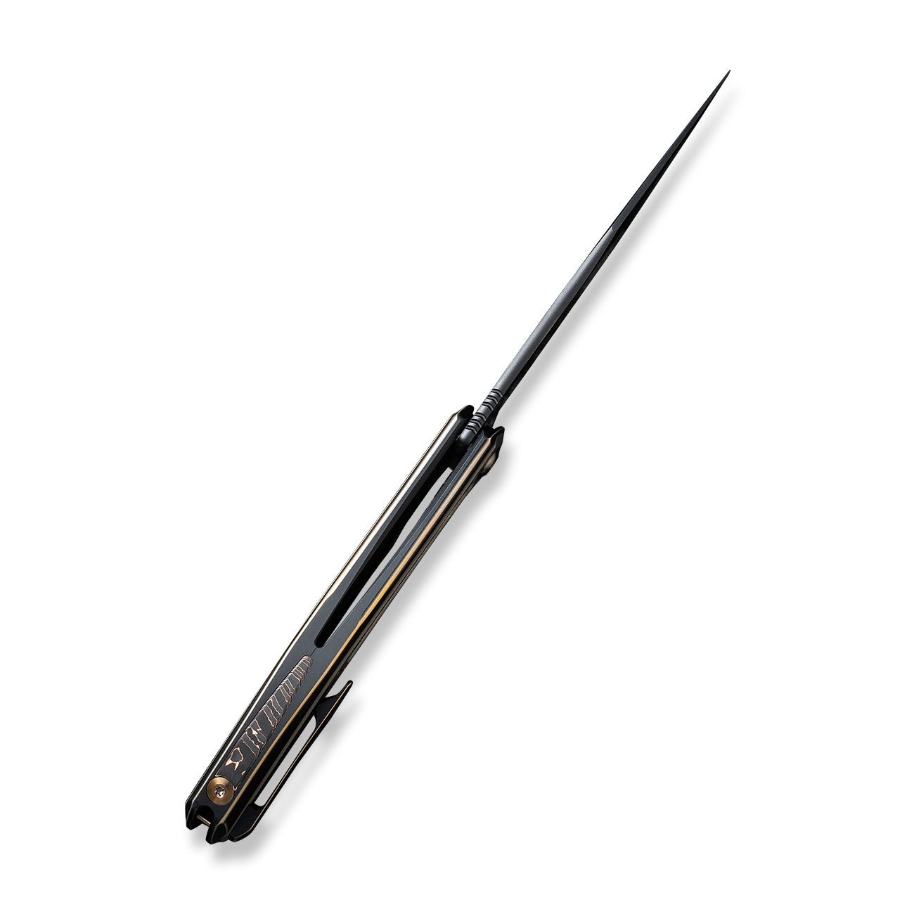 WEKNIFE Zonda CPM-20CV钢 钛+碳纤维柄 WE22016-3 青铜色 3504