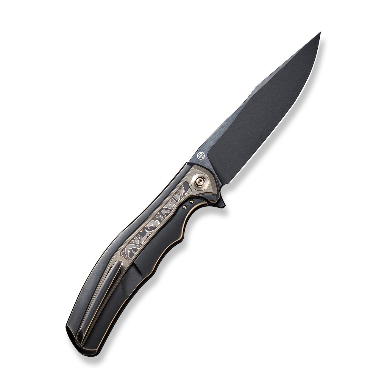WEKNIFE Zonda CPM-20CV钢 钛+碳纤维柄 WE22016-3 青铜色 3504