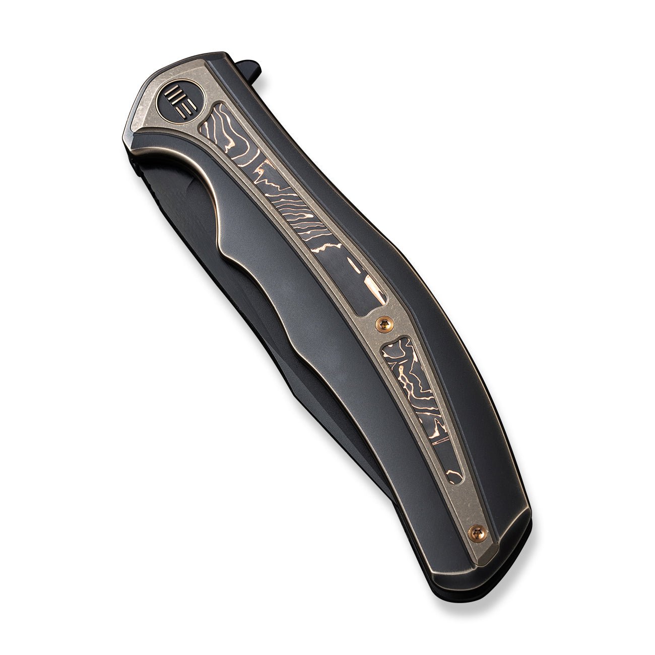 WEKNIFE Zonda CPM-20CV钢 钛+碳纤维柄 WE22016-3 青铜色 3504