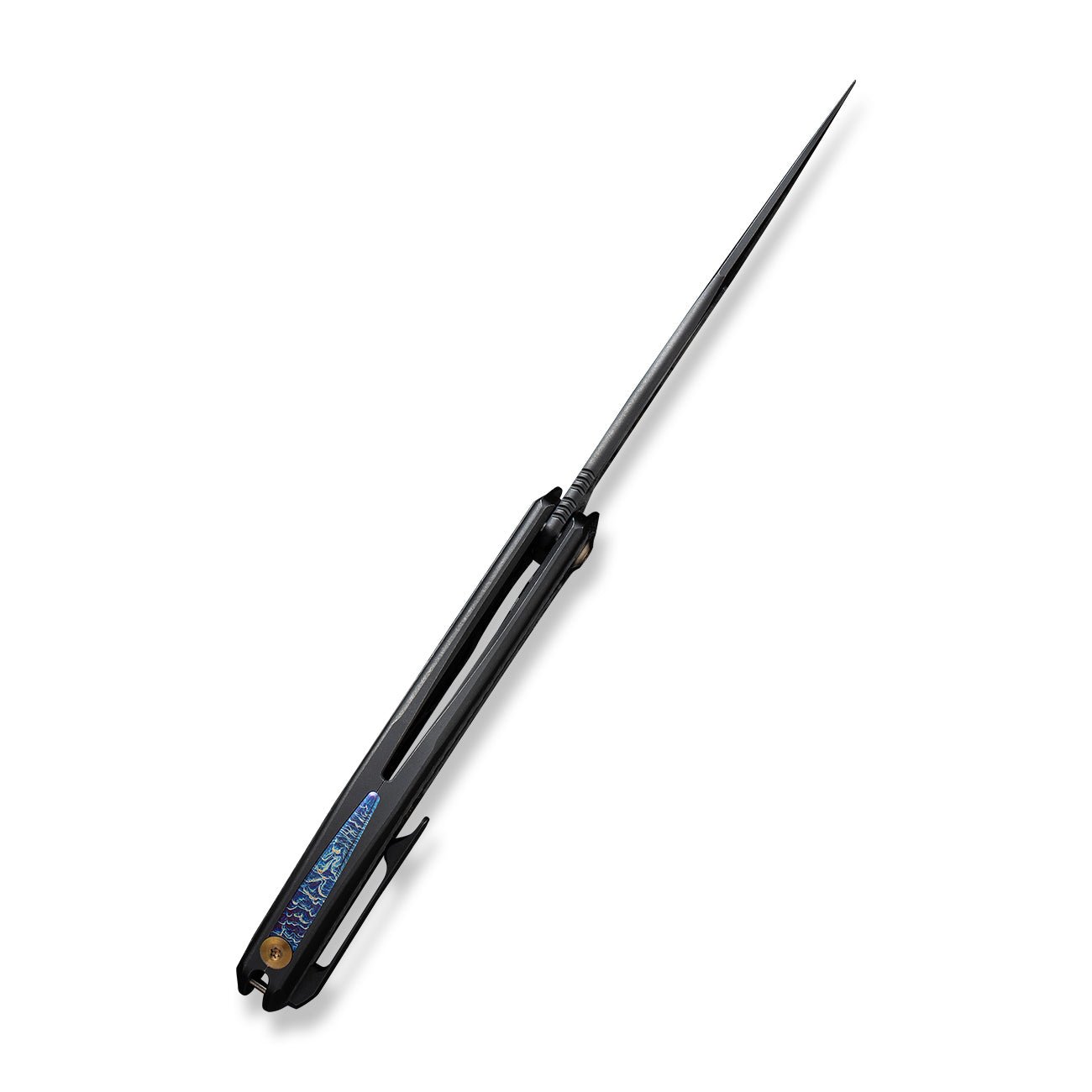 WEKNIFE Zonda CPM-20CV钢 钛+碳纤维柄 WE22016-1 黑色 3431