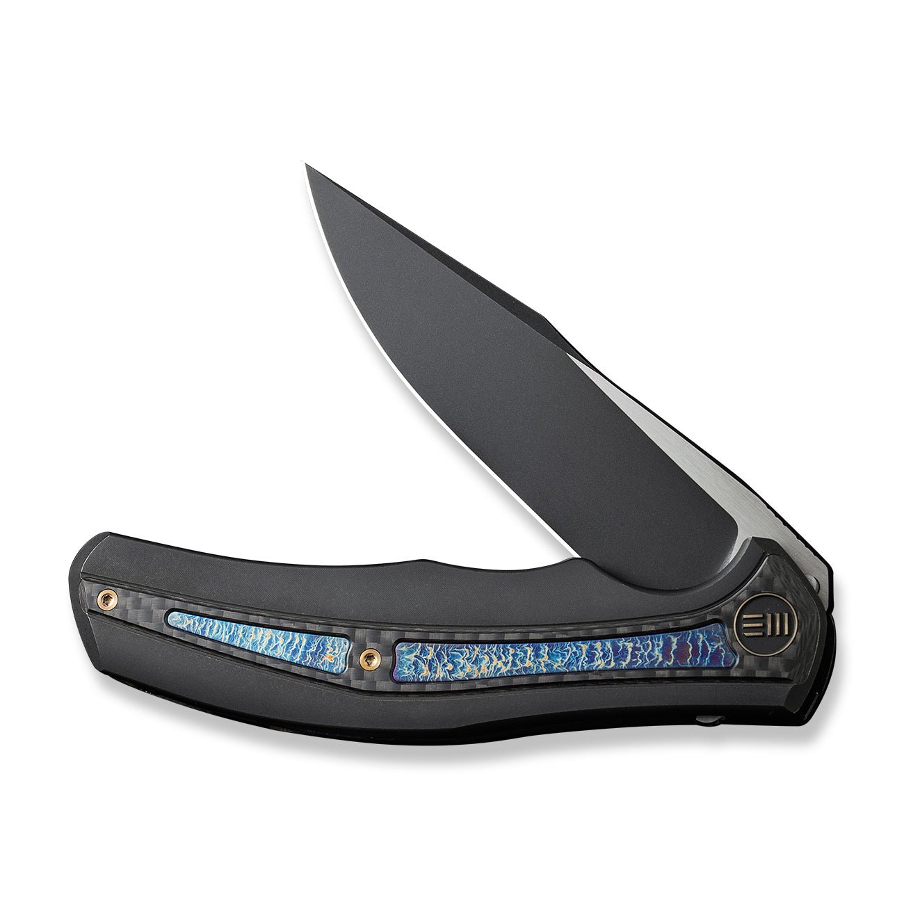 WEKNIFE Zonda CPM-20CV钢 钛+碳纤维柄 WE22016-1 黑色 3431