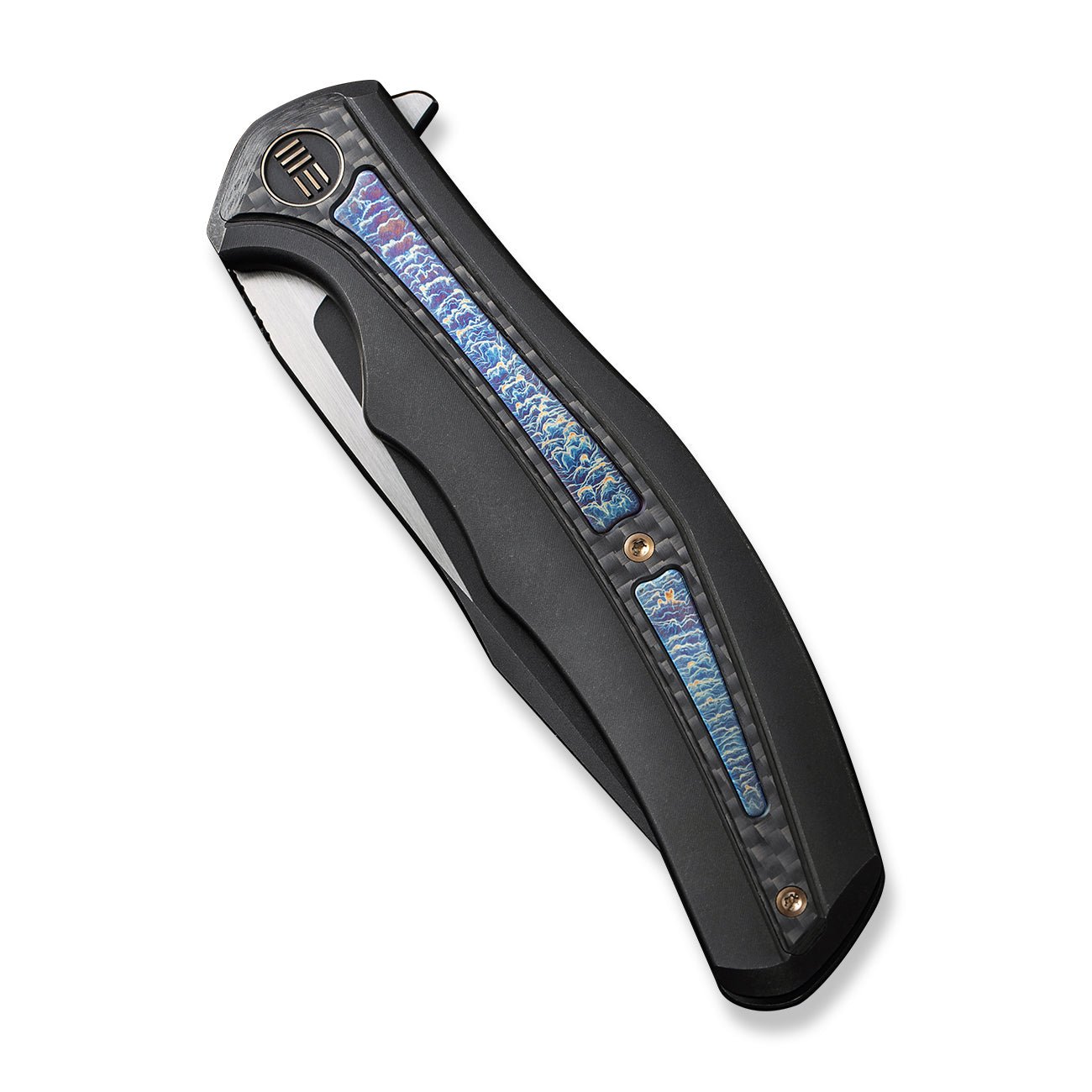 WEKNIFE Zonda CPM-20CV钢 钛+碳纤维柄 WE22016-1 黑色 3431