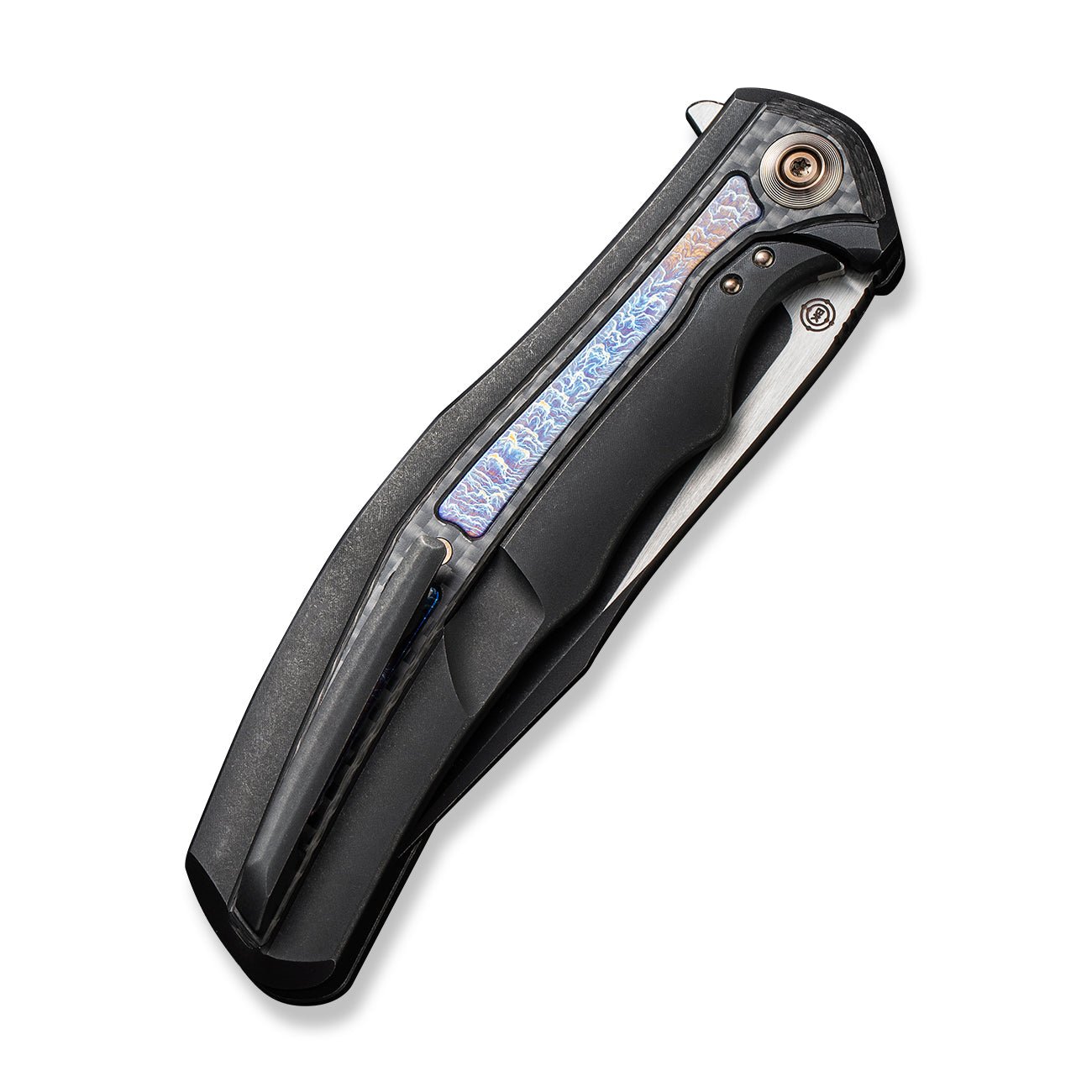 WEKNIFE Zonda CPM-20CV钢 钛+碳纤维柄 WE22016-1 黑色 3431