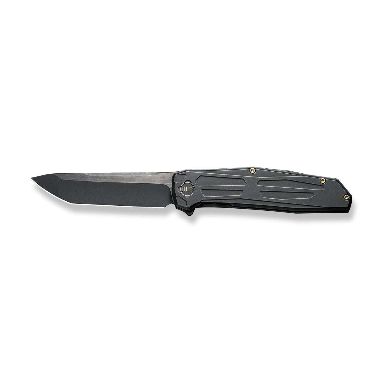 WEKNIFE Shadowfire CPM-20CV钢 钛柄 WE22035-1 黑色 2576