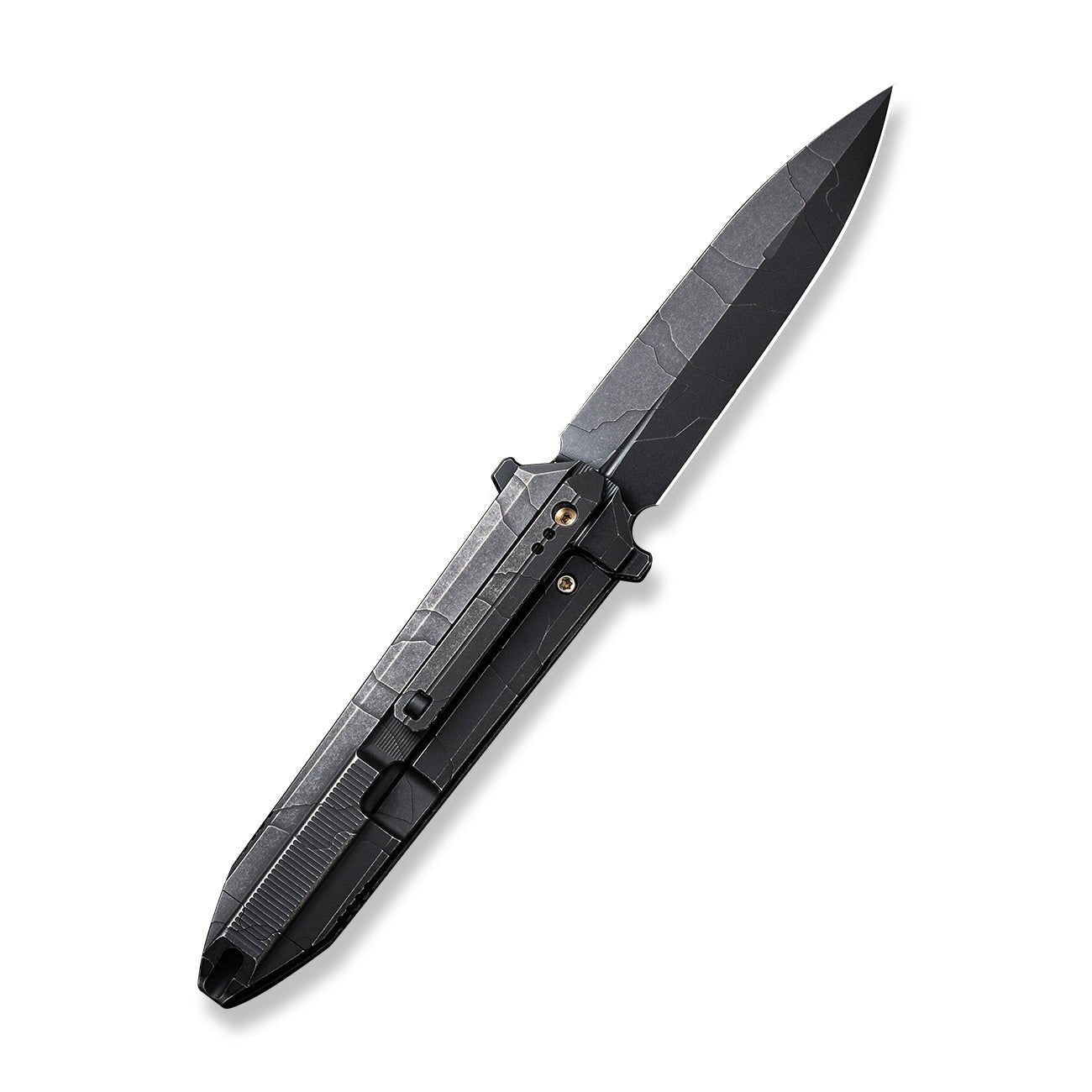 WEKNIFE Diatomic CPM-20CV钢 钛柄 WE22032-4 黑色 3431