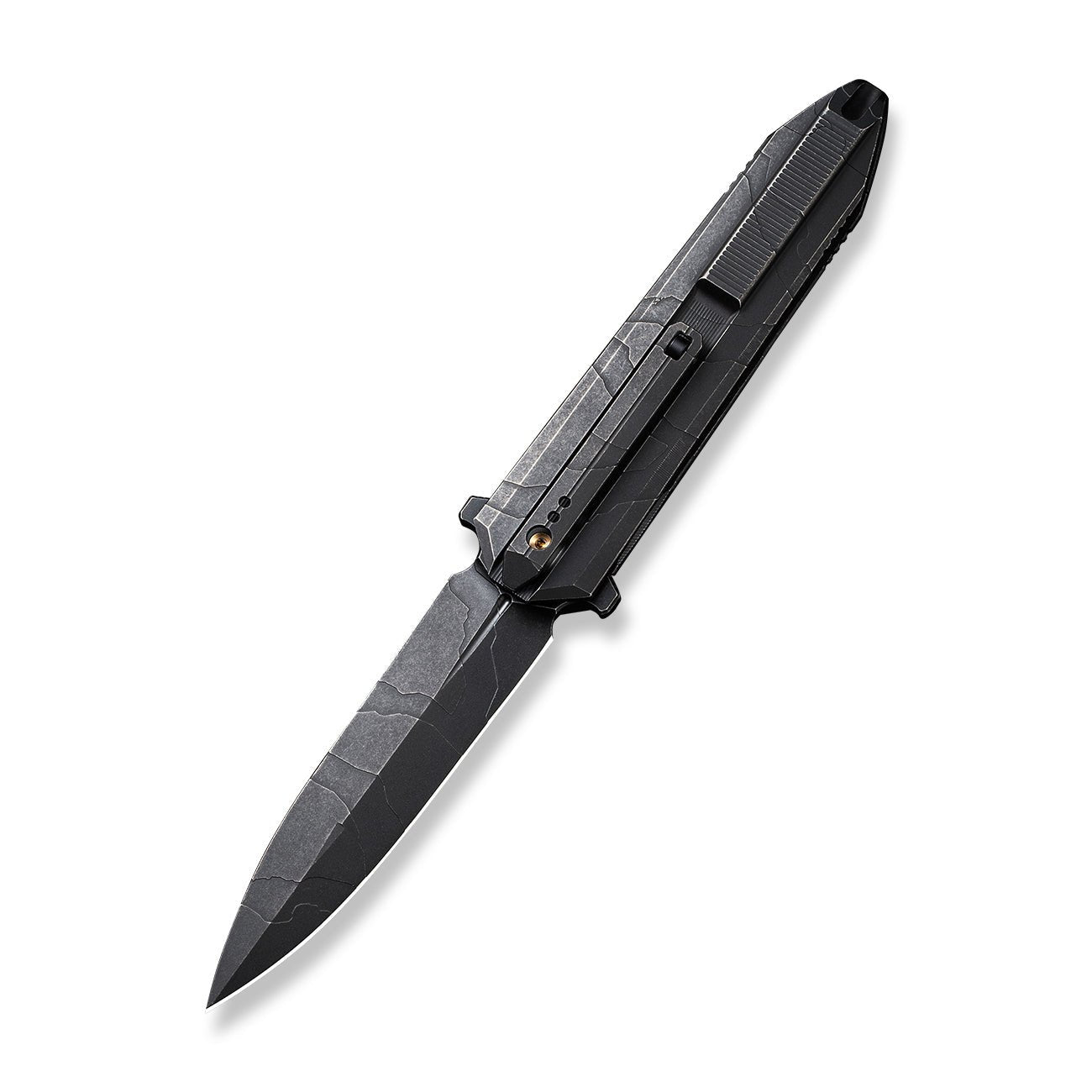 WEKNIFE Diatomic CPM-20CV钢 钛柄 WE22032-4 黑色 3431