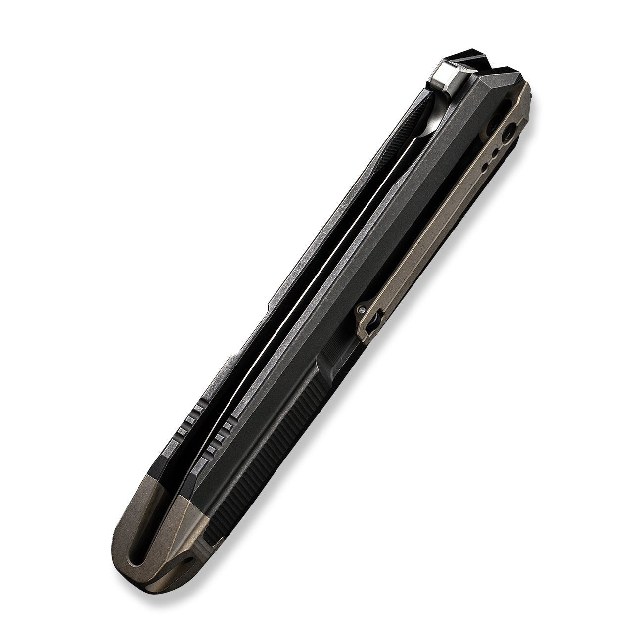 WEKNIFE Diatomic CPM-20CV钢 钛柄 WE22032-3 黑色 3358