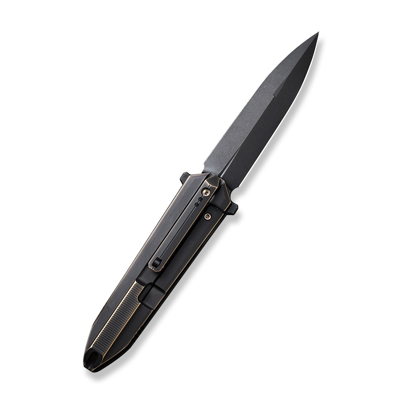 WEKNIFE Diatomic CPM-20CV钢 钛柄 WE22032-1 黑色 3358