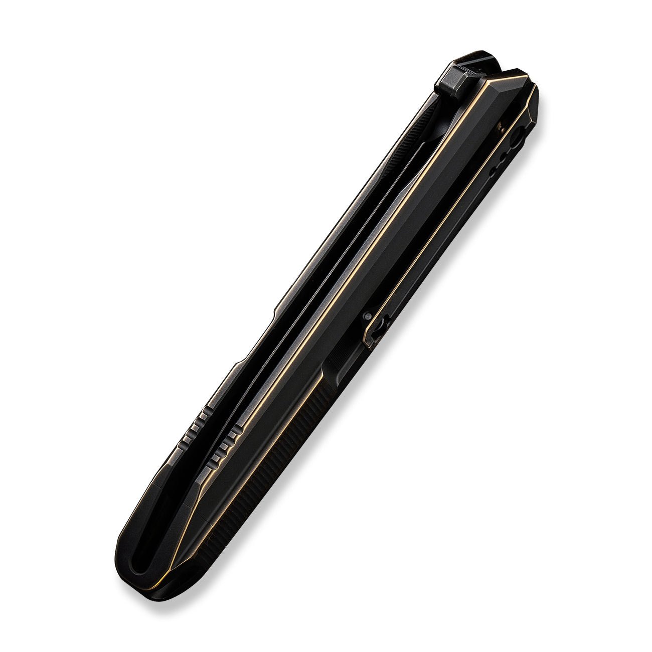 WEKNIFE Diatomic CPM-20CV钢 钛柄 WE22032-1 黑色 3358