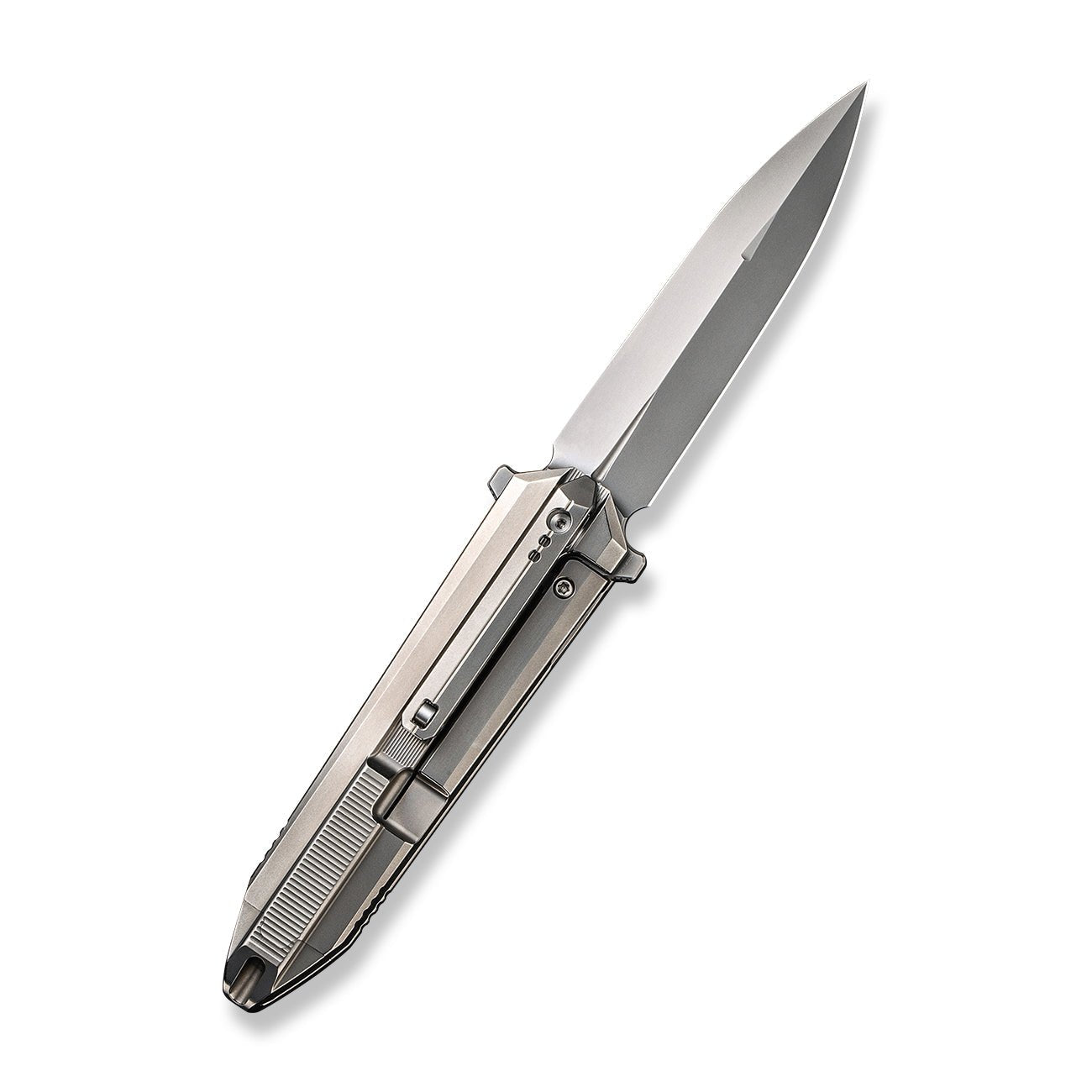 WEKNIFE Diatomic CPM-20CV钢 钛柄 WE22032-2 灰色 3358
