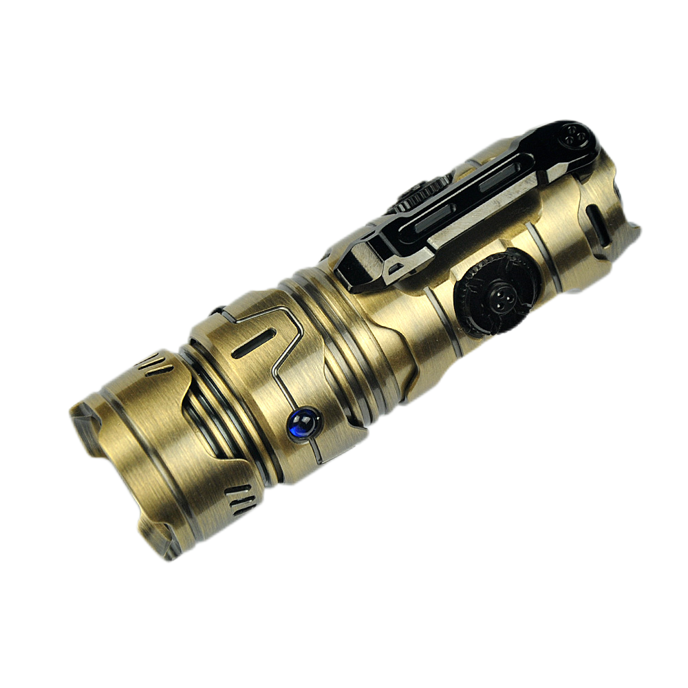 漫客时光卷轴三代EDC手电 Mankerlight Timeback III 青铜做旧