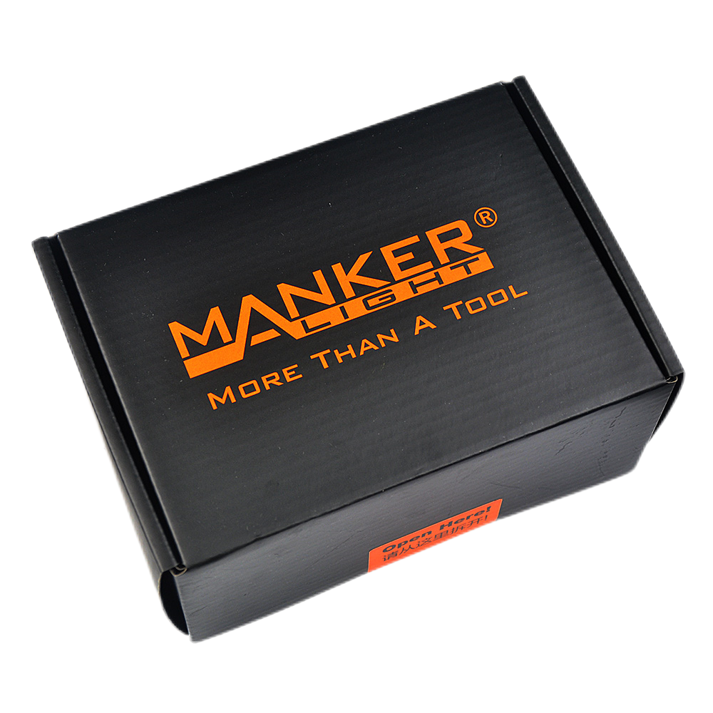 漫客时光卷轴三代EDC手电 Mankerlight Timeback III 钛合金PVD黑色