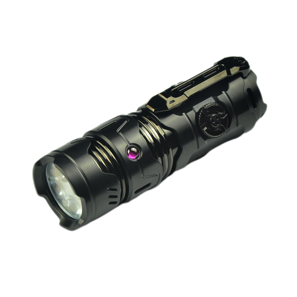 漫客时光卷轴三代EDC手电 Mankerlight Timeback III 钛合金PVD黑色