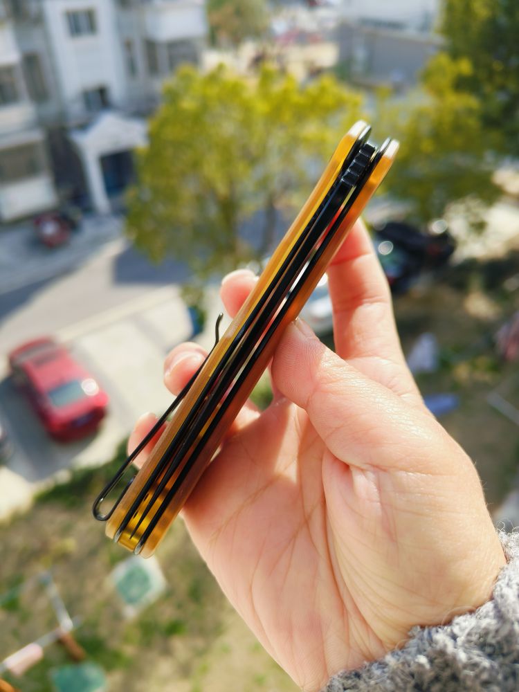🔥 CIVIVI Praxis 9Cr18MoV钢 Ultem柄 C803M 琥珀色 511