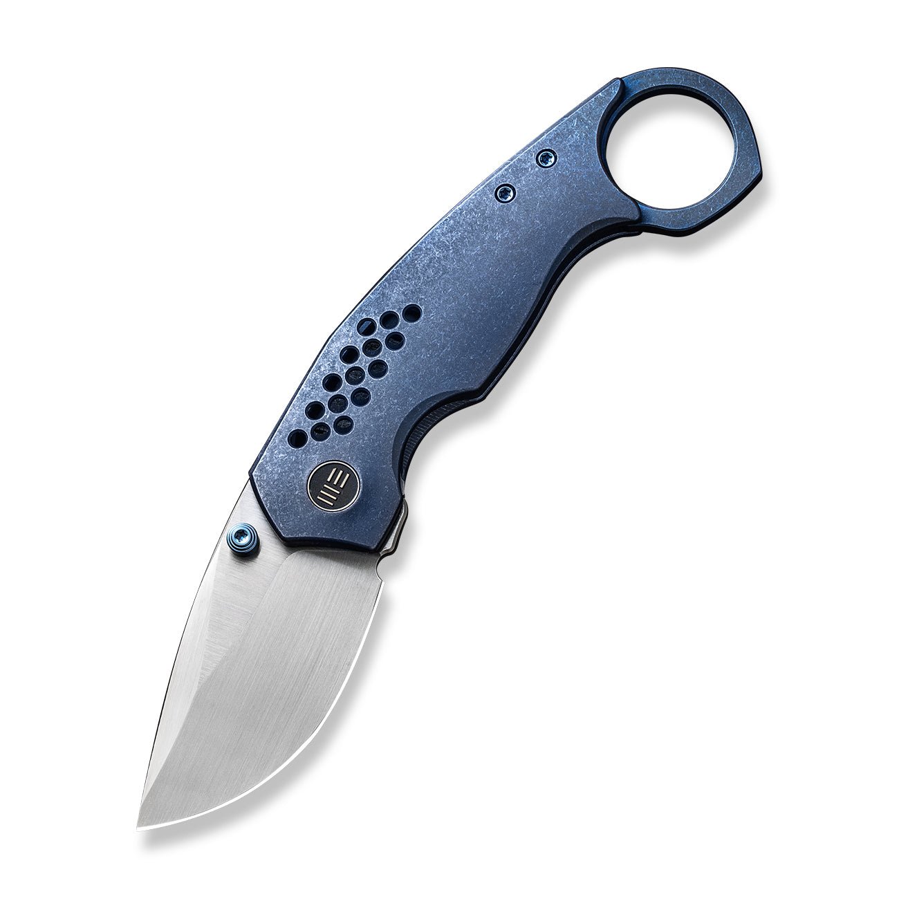 WEKNIFE Envisage CPM-20CV钢 钛柄 WE22013-4 蓝色 2446