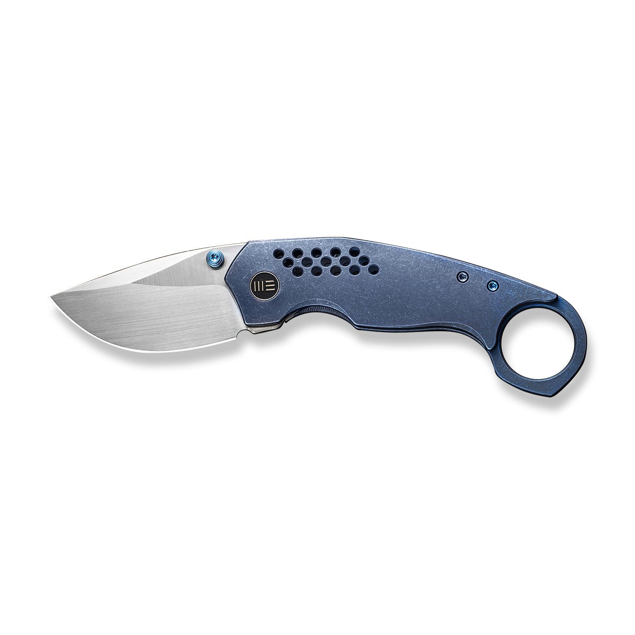 WEKNIFE Envisage CPM-20CV钢 钛柄 WE22013-4 蓝色 2446