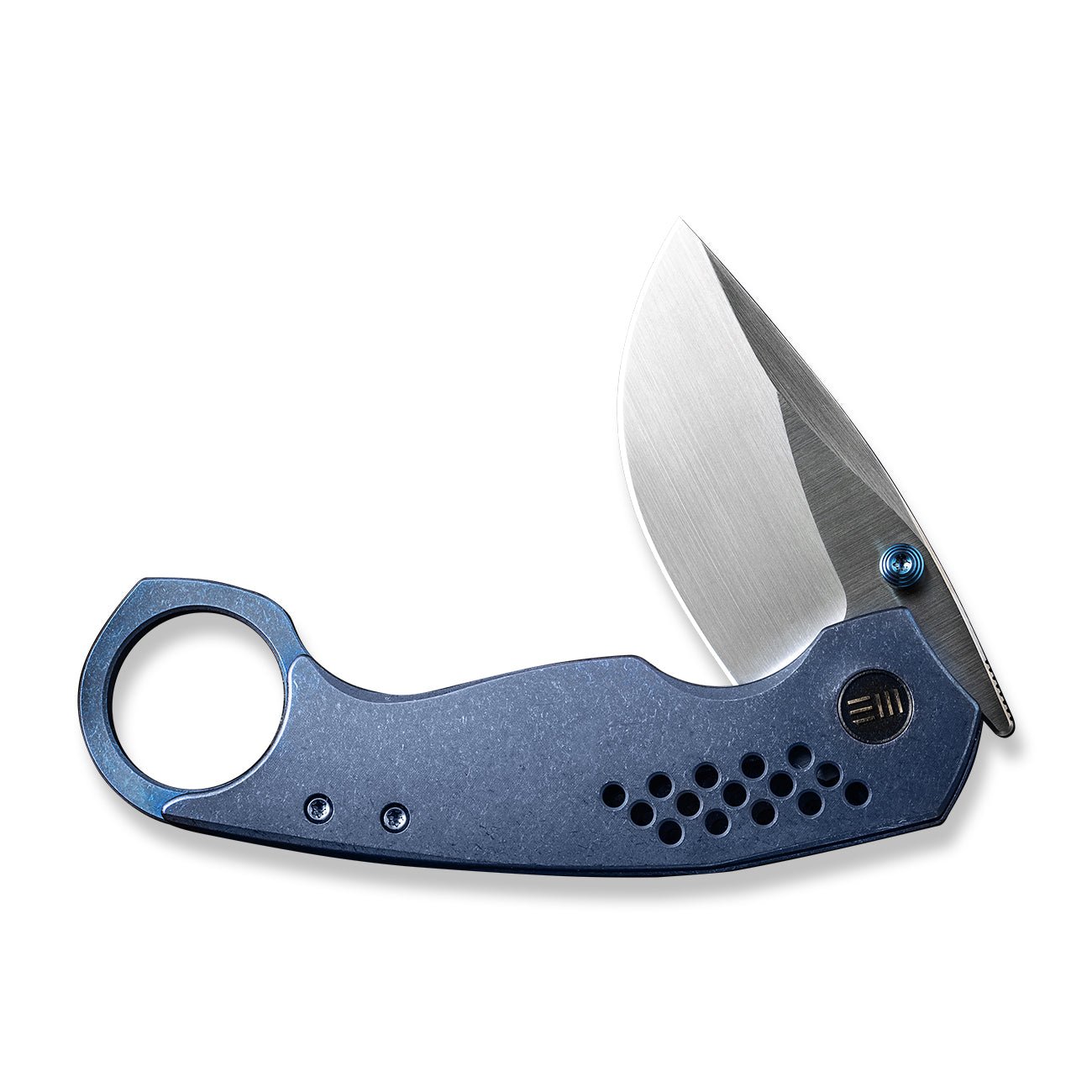 WEKNIFE Envisage CPM-20CV钢 钛柄 WE22013-4 蓝色 2446