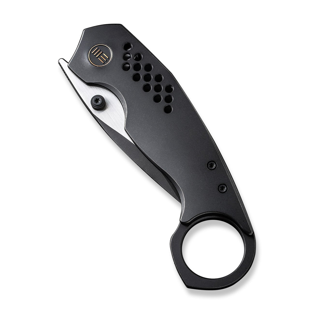 WEKNIFE Envisage CPM-20CV钢 钛柄 WE22013-2 黑色 2446