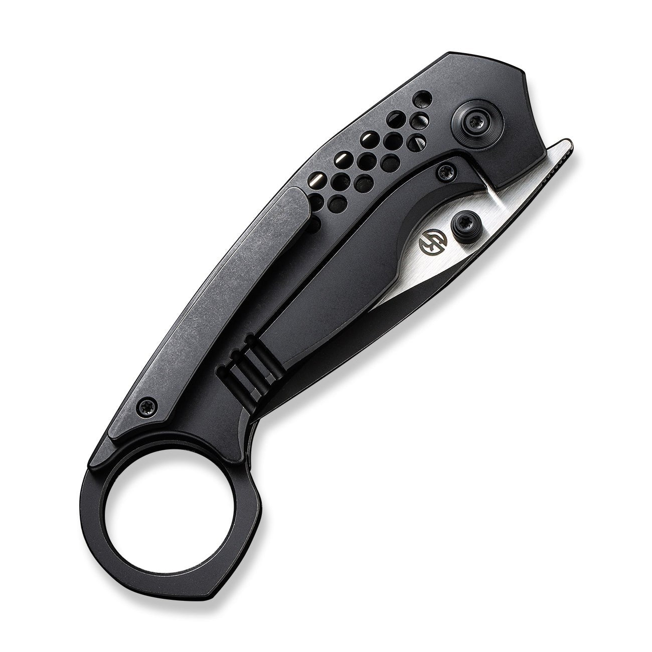 WEKNIFE Envisage CPM-20CV钢 钛柄 WE22013-2 黑色 2446