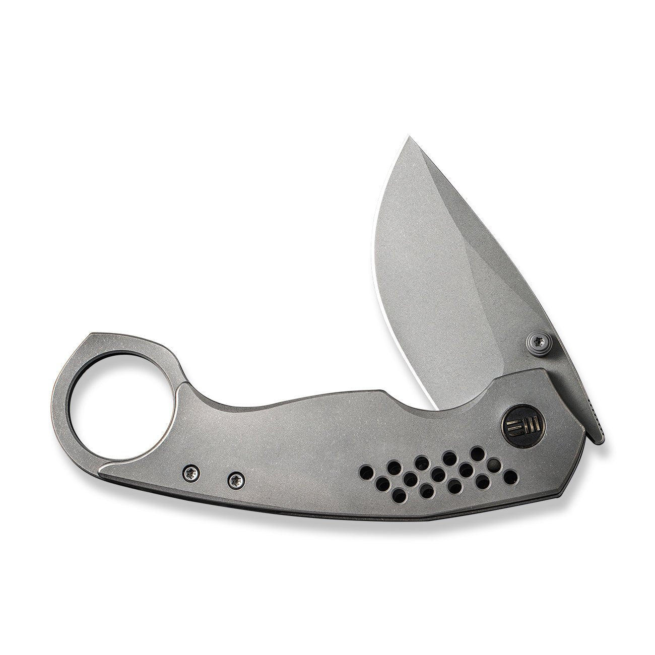 WEKNIFE Envisage CPM-20CV钢 钛柄 WE22013-1 灰色 2446