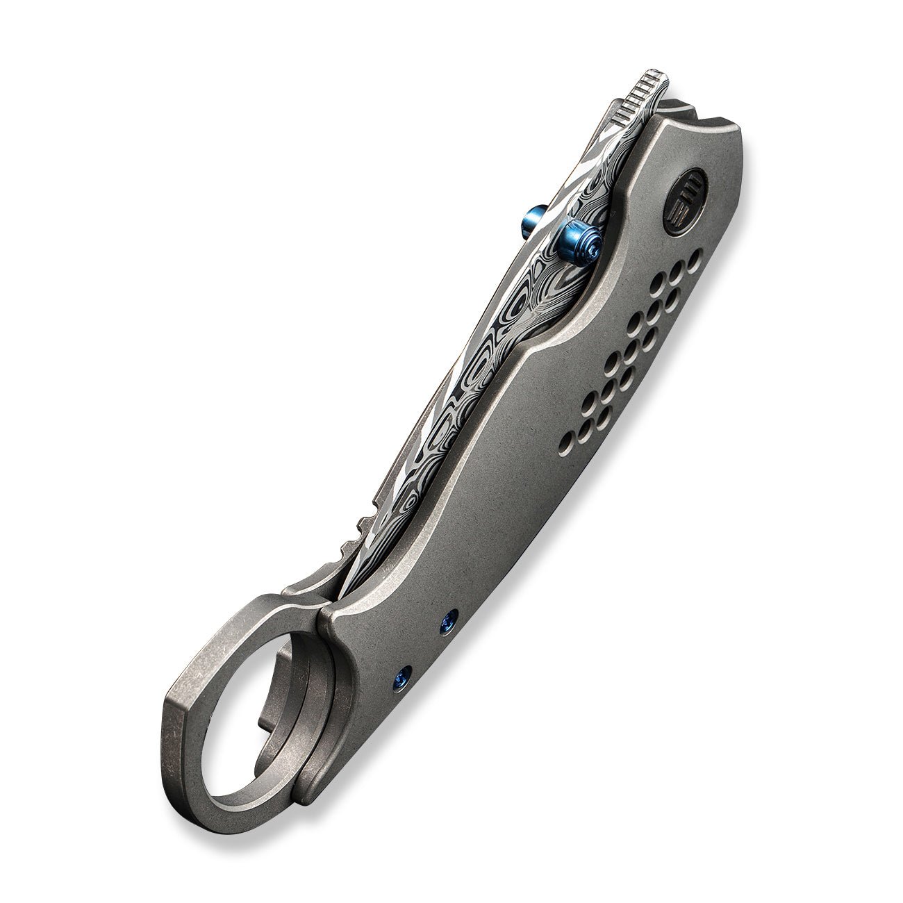 WEKNIFE Envisage 大马士革钢 钛柄 WE22013-DS1 灰色 5366