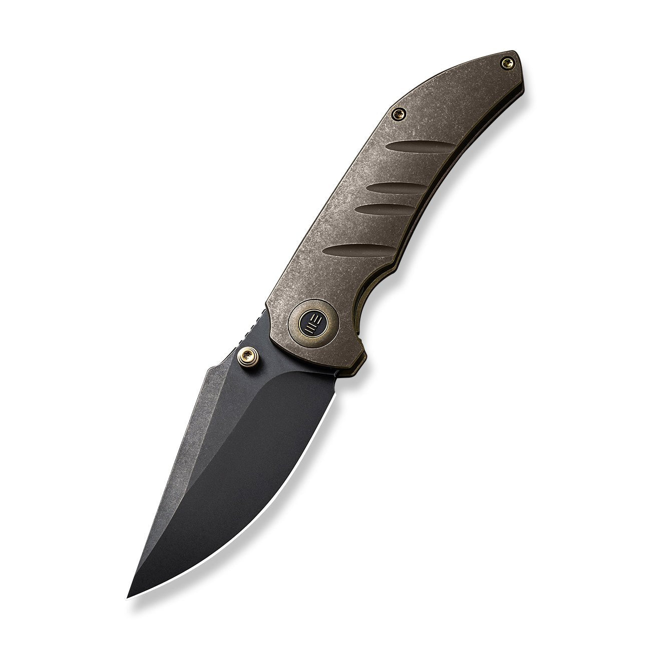 WEKNIFE Riff-Raff CPM-20CV钢 钛柄 WE22020B-1 青铜色 2227