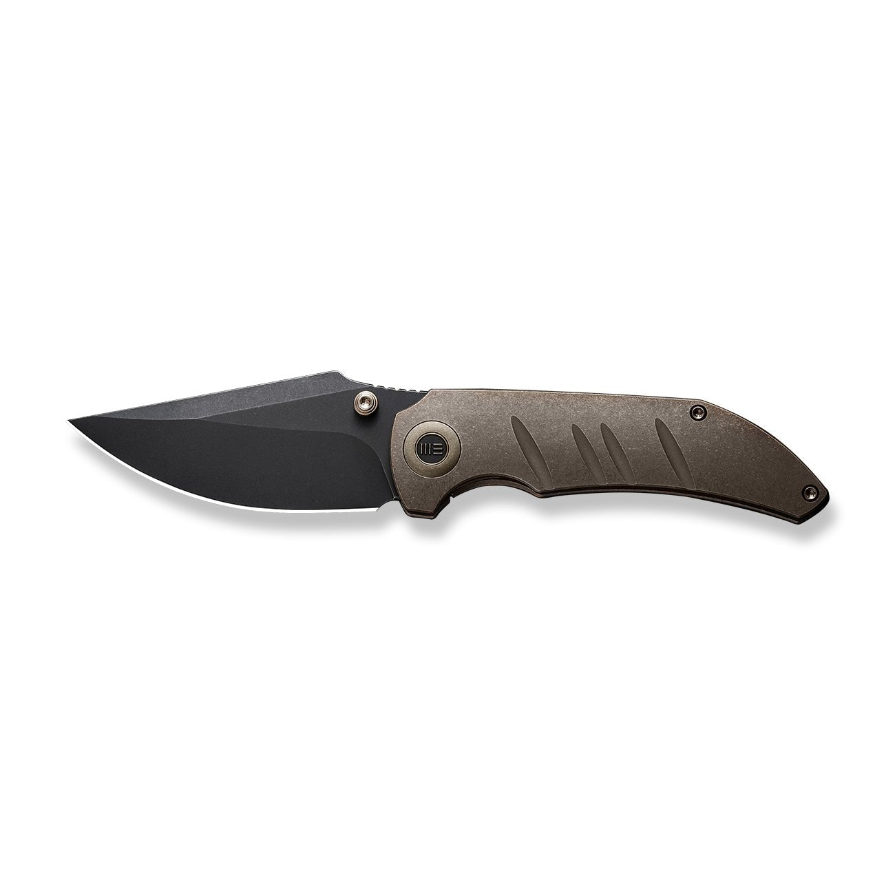 WEKNIFE Riff-Raff CPM-20CV钢 钛柄 WE22020B-1 青铜色 2227