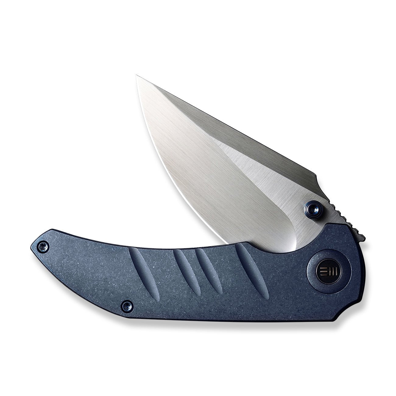 WEKNIFE Riff-Raff CPM-20CV钢 钛柄 WE22020B-2 蓝色 2227