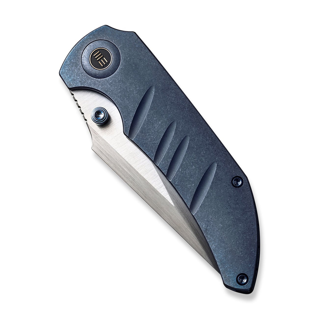 WEKNIFE Riff-Raff CPM-20CV钢 钛柄 WE22020B-2 蓝色 2227