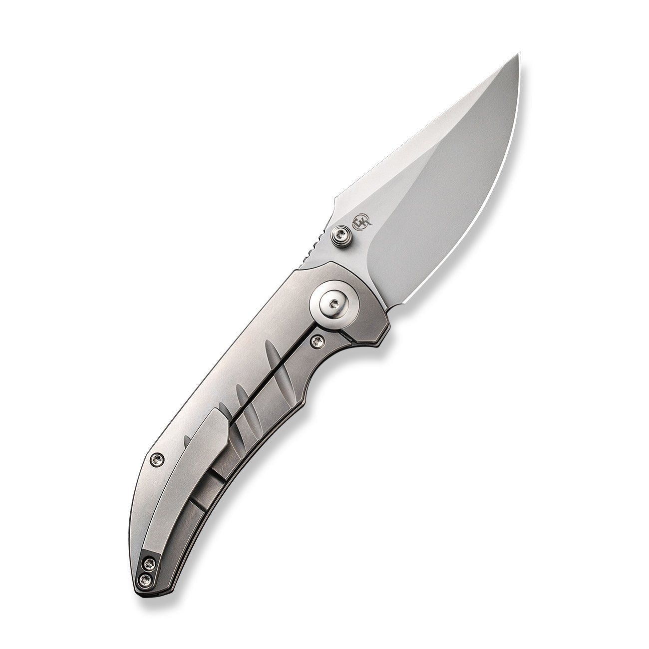 WEKNIFE Riff-Raff CPM-20CV钢 钛柄 WE22020B-4 灰色 2227