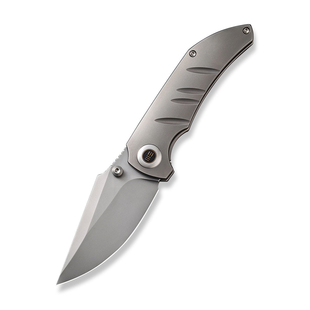 WEKNIFE Riff-Raff CPM-20CV钢 钛柄 WE22020B-4 灰色 2227