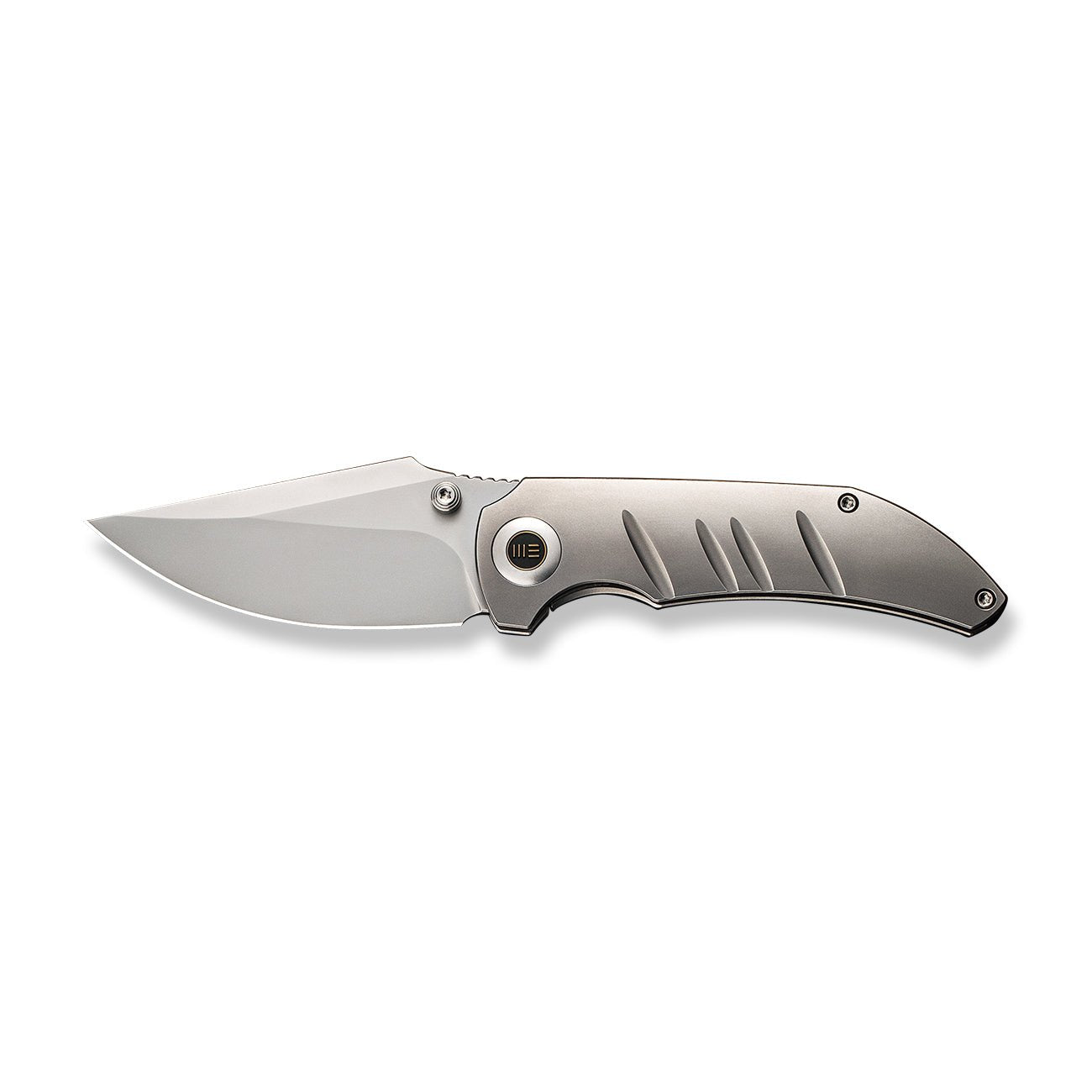 WEKNIFE Riff-Raff CPM-20CV钢 钛柄 WE22020B-4 灰色 2227