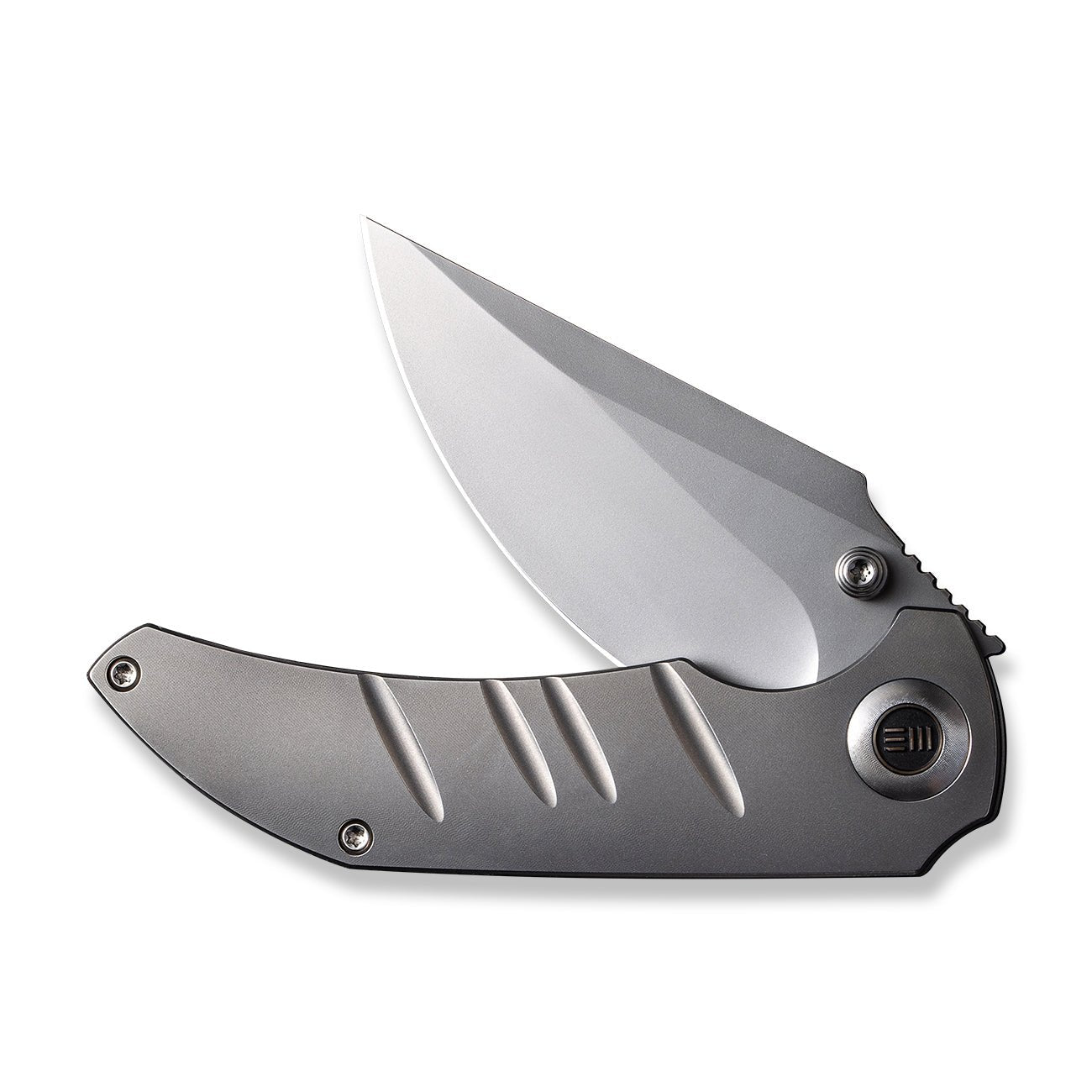 WEKNIFE Riff-Raff CPM-20CV钢 钛柄 WE22020B-4 灰色 2227