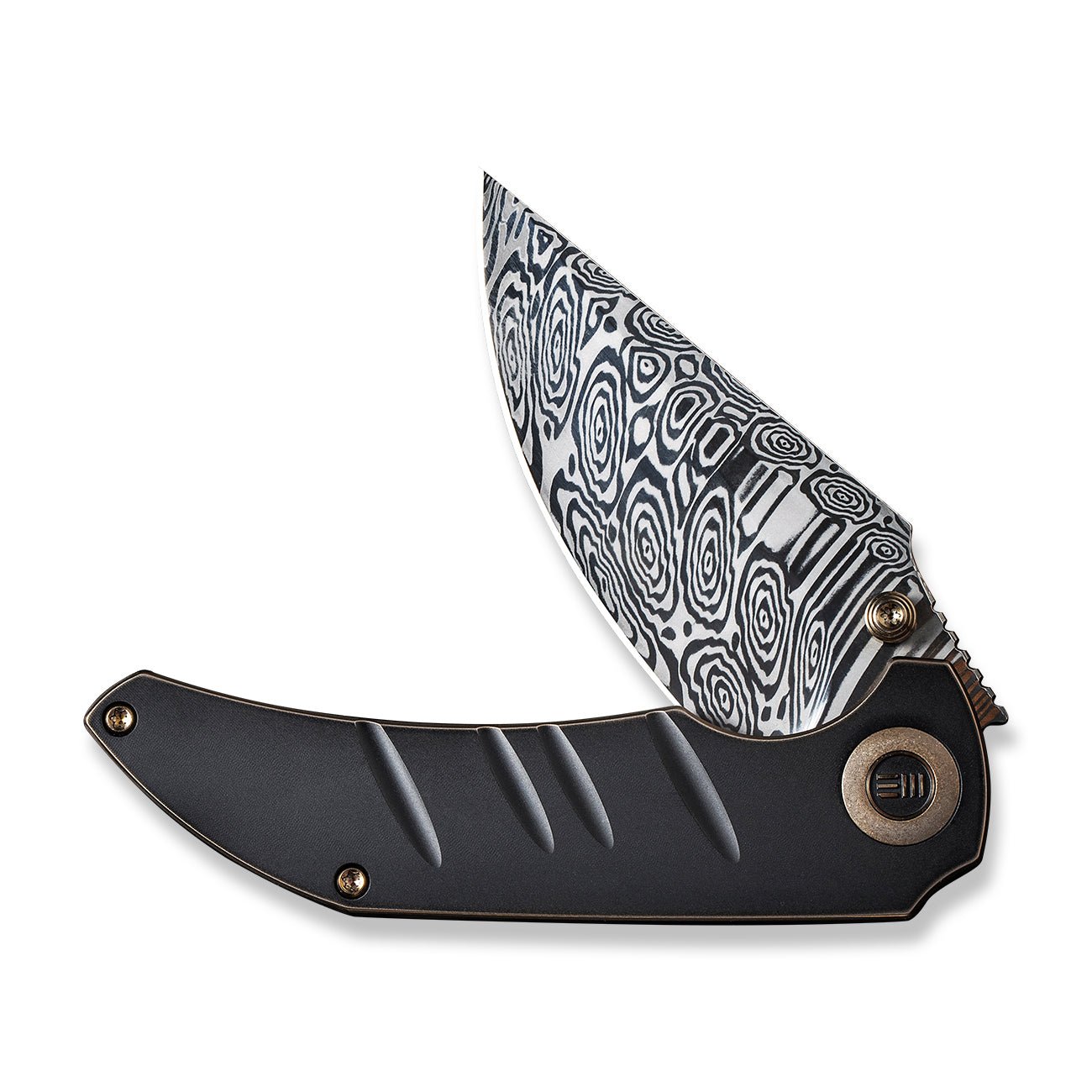 WEKNIFE Riff-Raff CPM-20CV钢 钛柄 WE22020B-DS1 青铜色 5037