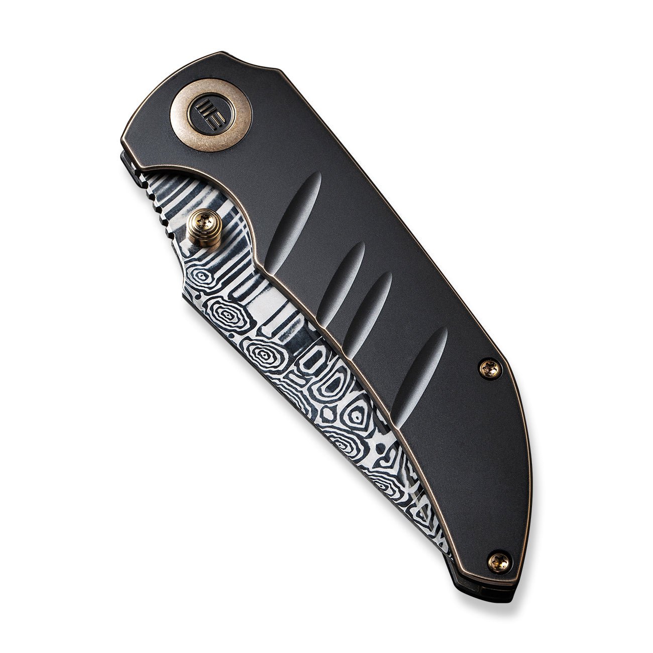 WEKNIFE Riff-Raff CPM-20CV钢 钛柄 WE22020B-DS1 青铜色 5037