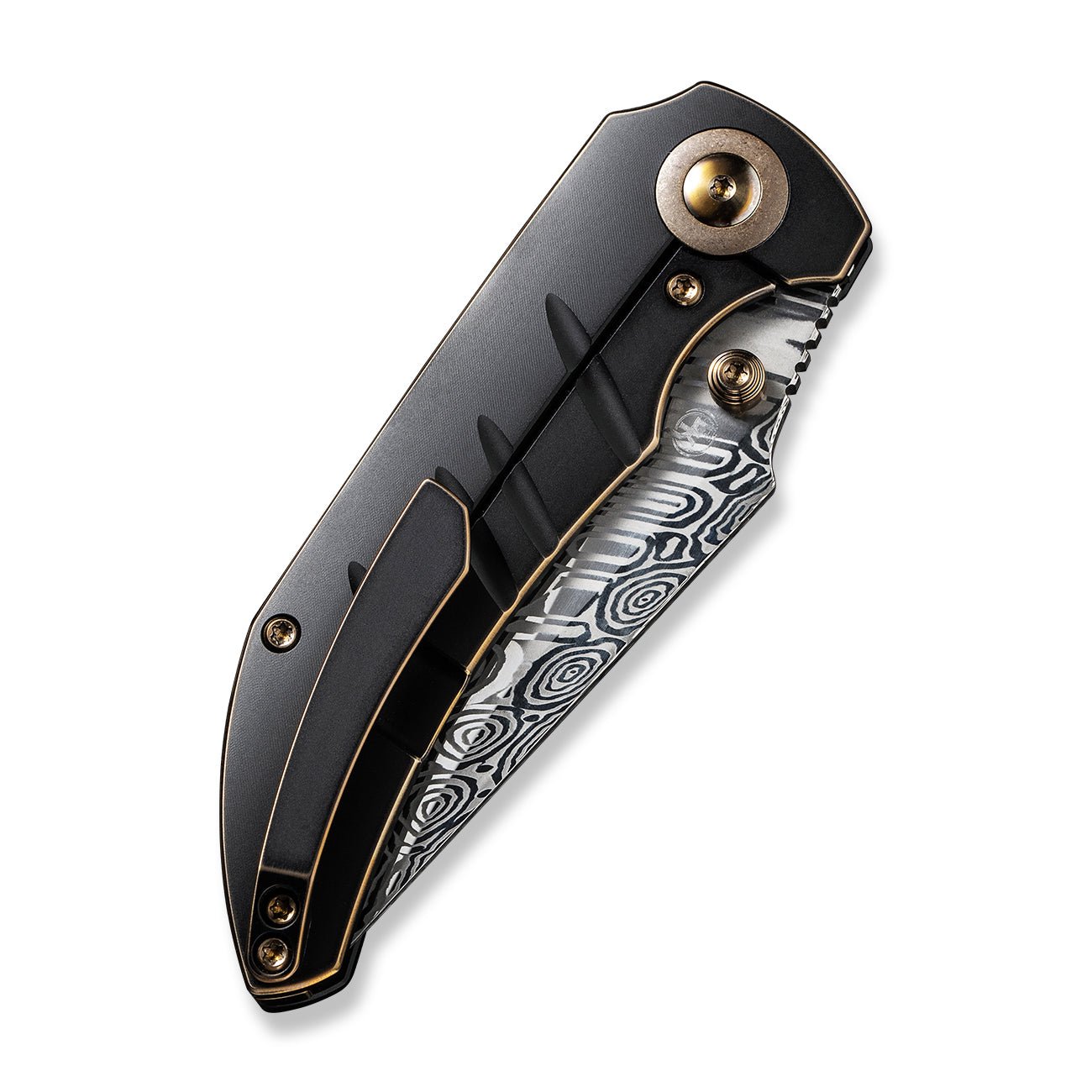WEKNIFE Riff-Raff CPM-20CV钢 钛柄 WE22020B-DS1 青铜色 5037