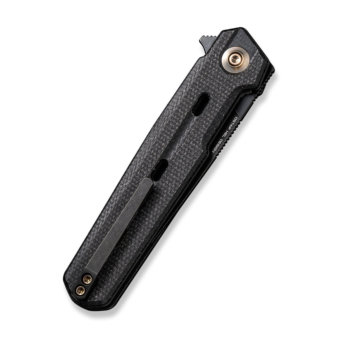 WEKNIFE Navo CPM-20CV钢 米卡塔+钛柄 WE22026-1  1533