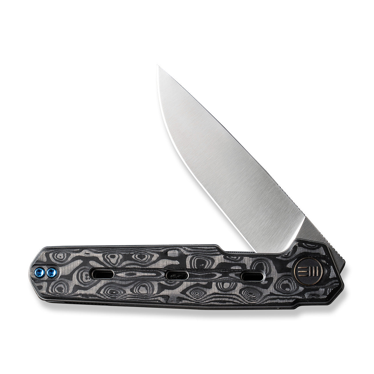WEKNIFE Navo CPM-20CV钢 碳纤维+钛柄 WE22026-2  1657