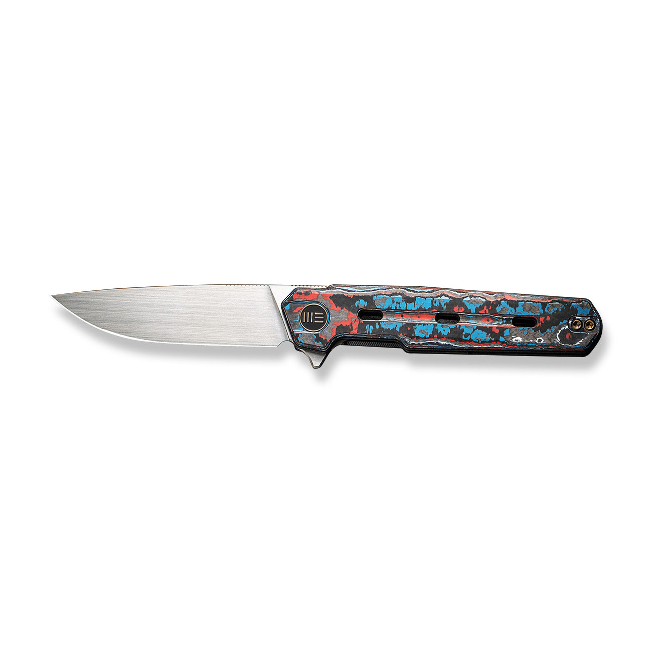 WEKNIFE Navo CPM-20CV钢 碳纤维+钛柄 WE22026-4  2139