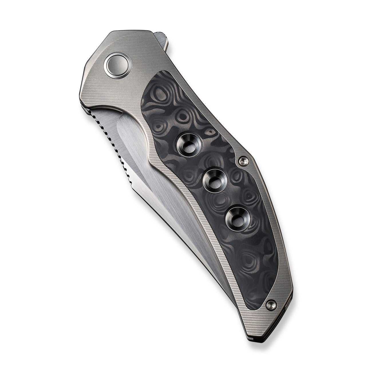 WEKNIFE Magnetron CPM-20CV钢 钛+碳纤维柄 WE18058-2  3088