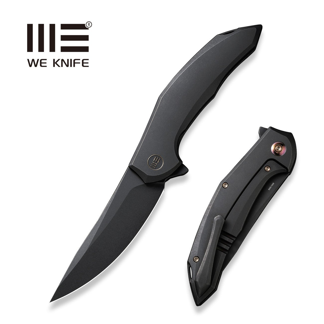 WEKNIFE Merata CPM-20CV钢 钛柄 WE22008A-1  2482  限量版