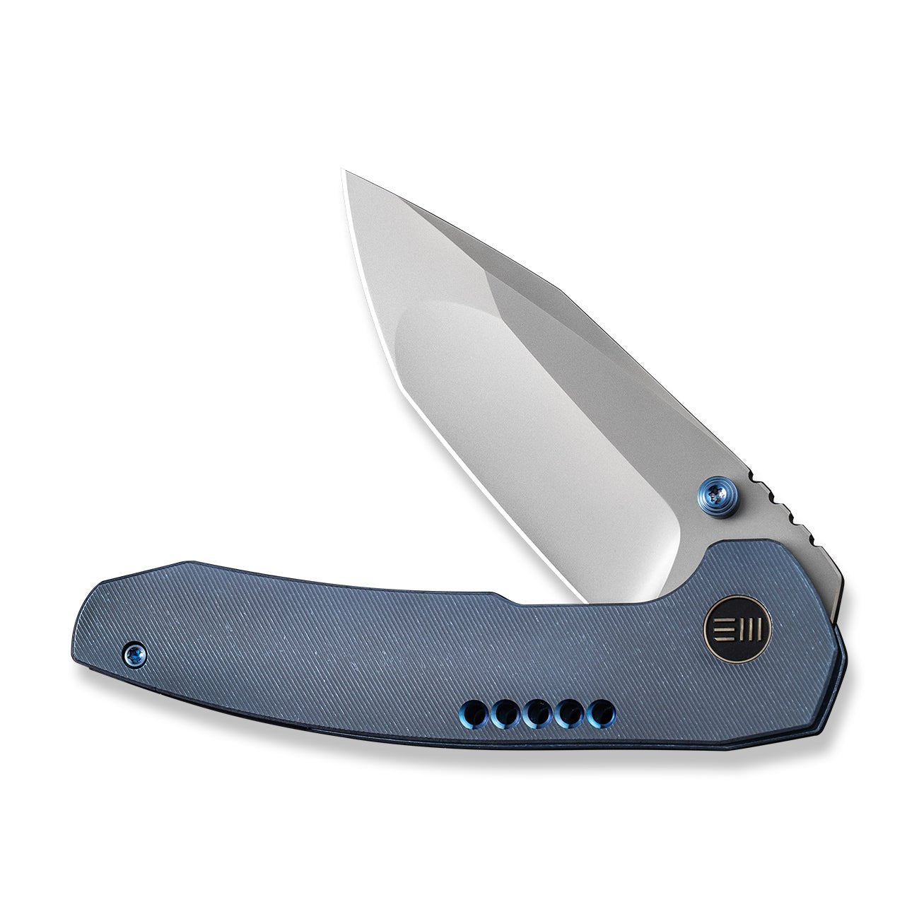 WEKNIFE Trogon CPM-20CV钢 钛合金手柄 WE22002B-1 蓝色 2514
