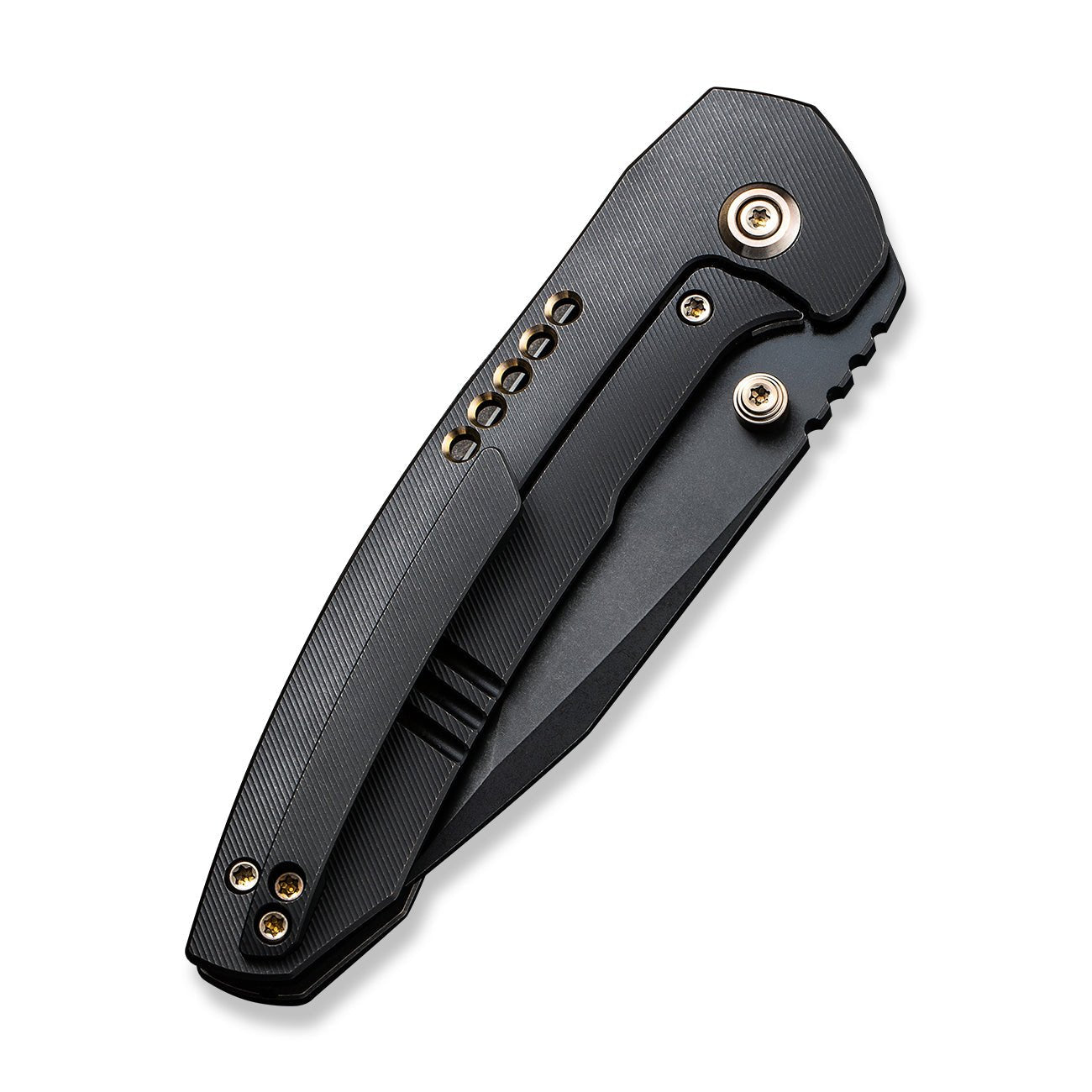 WEKNIFE Trogon CPM-20CV钢 钛合金手柄 WE22002B-2 黑色 2514