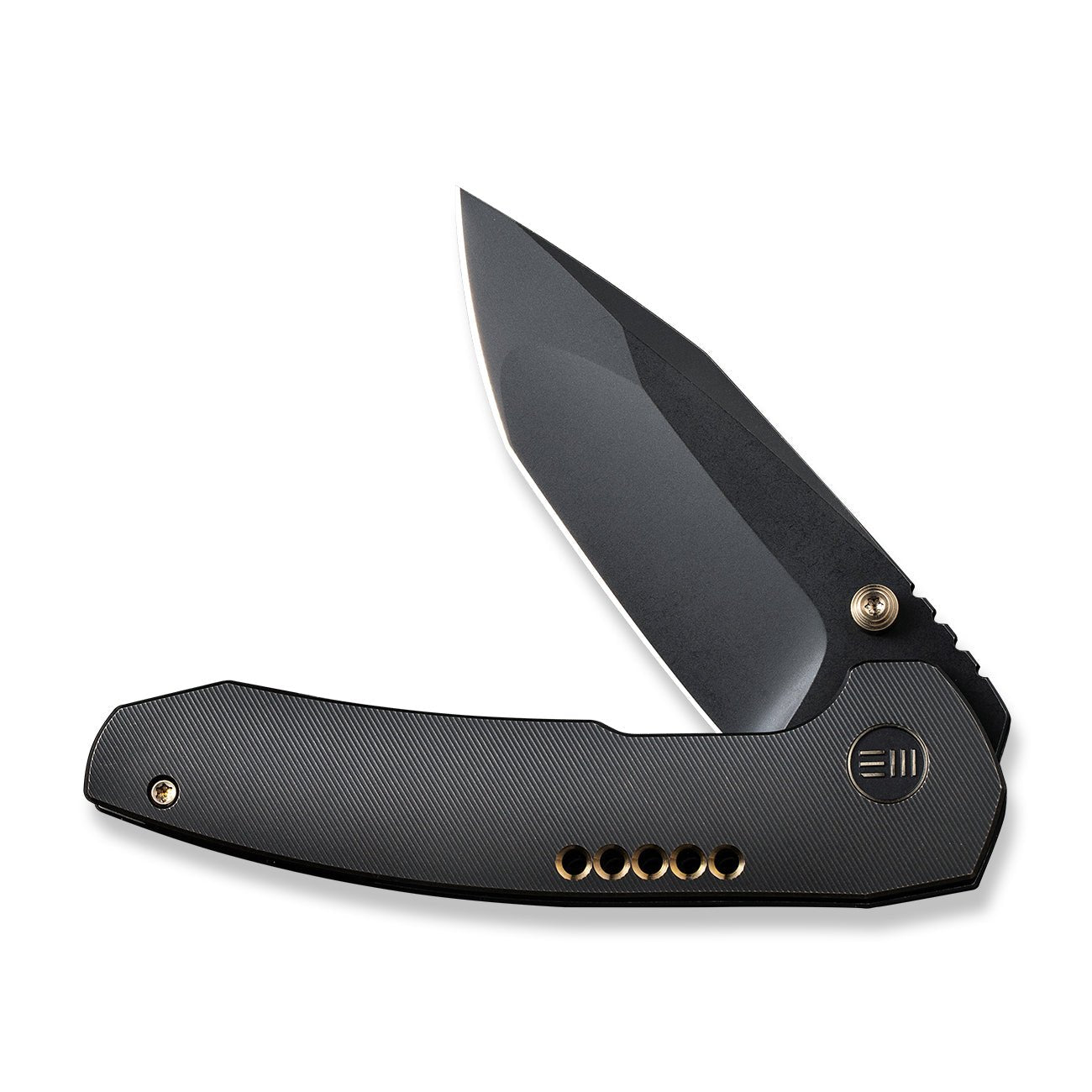 WEKNIFE Trogon CPM-20CV钢 钛合金手柄 WE22002B-2 黑色 2514
