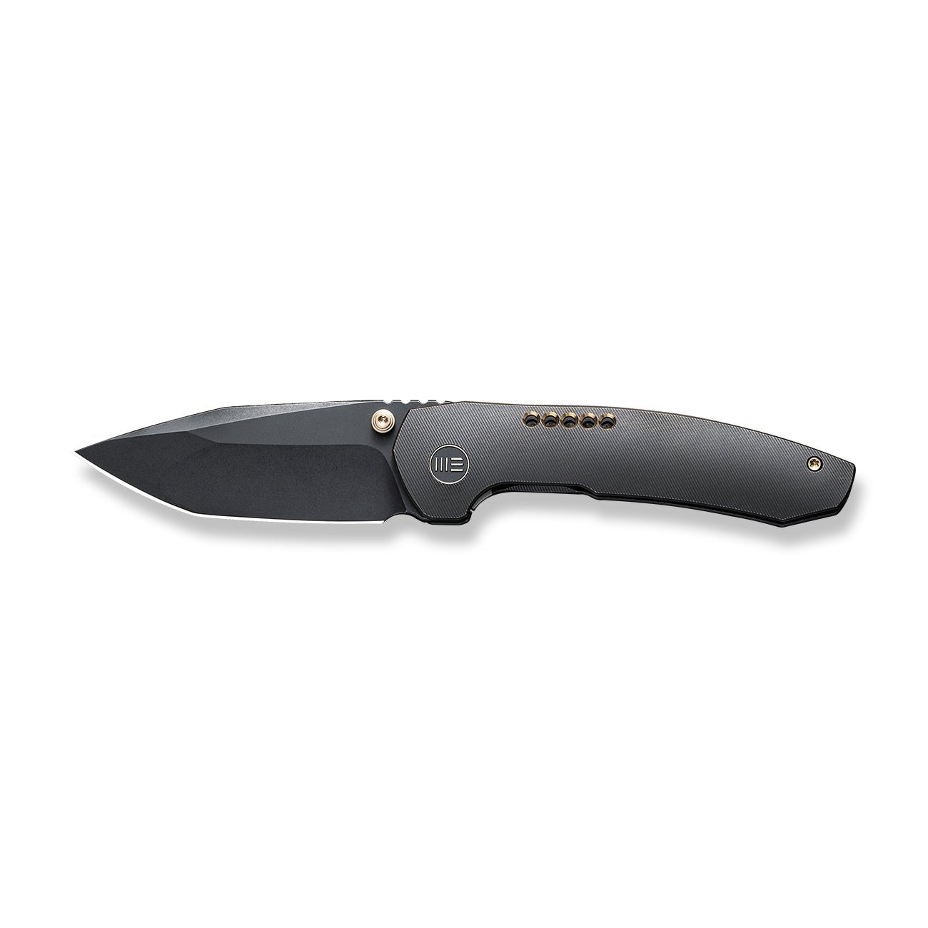 WEKNIFE Trogon CPM-20CV钢 钛合金手柄 WE22002B-2 黑色 2514