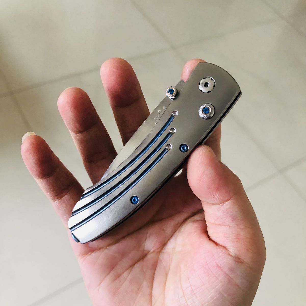 【售完】William Henry Titan Zdp-189钢 钛柄 B05 银色 2860
